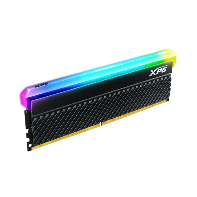 MEMORIA RAM DDR4 8GB 3600MT/s ADATA XPG SPECTRIX D45G RGB NEGRO | AX4U36008G18I-CBKD45G