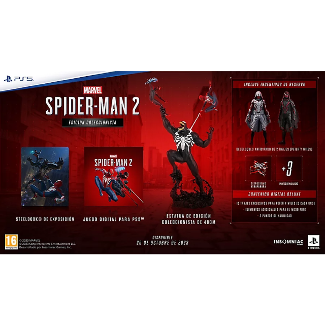 Juego Marvel Spider-Man 2 Edición Coleccionista - Playstation 5