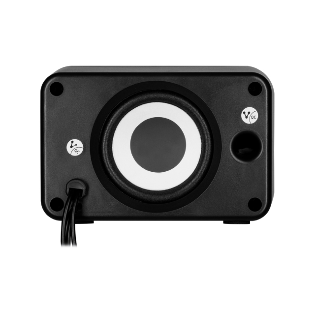 Bocina con RGB Vorago SPK-255 STG | USB 2.1 | Entrada Aux 3.5mm | Subwoofer | Estereo | SPK-255