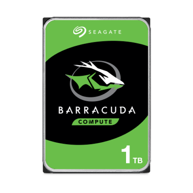 Disco Duro Interno Seagate BarraCuda | 1TB | 3.5'' | SATA III | 5400 RPM | 6.0 Gb/s | ST1000DM014