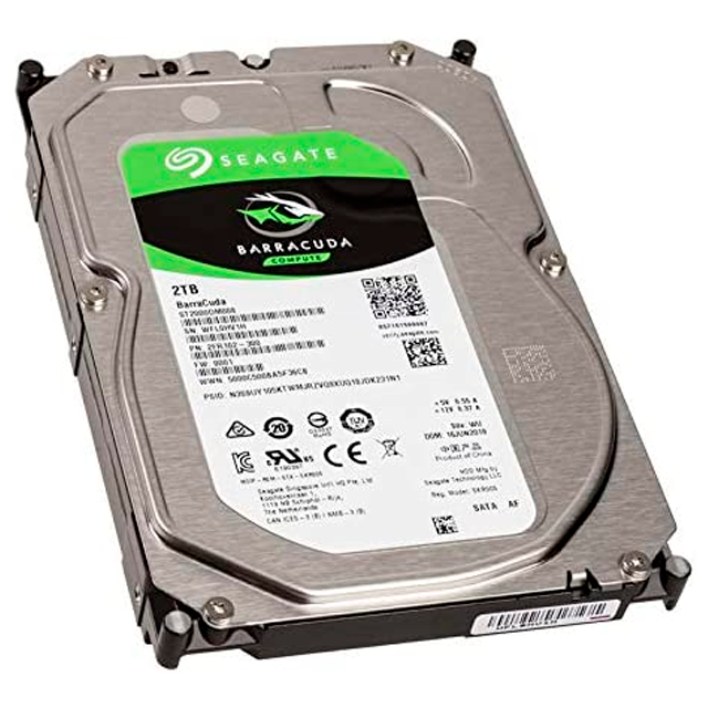 DISCO DURO MECANICO SEAGATE BARRACUDA 2TB 3.5" 7200RPM / ST2000DM008