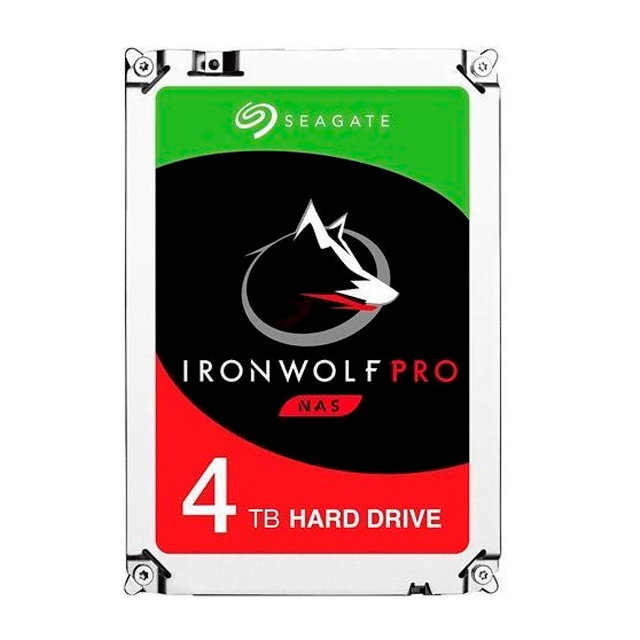 DISCO DURO INTERNO SEAGATE 4TB 3.5 ST4000NE001 7200RPM IRONWOLF PRO