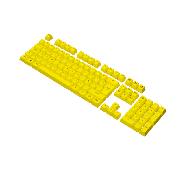 Keycaps VSG Stardust - Amarillo E=Mc2 - 150 Piezas - VG-KC207-YLW