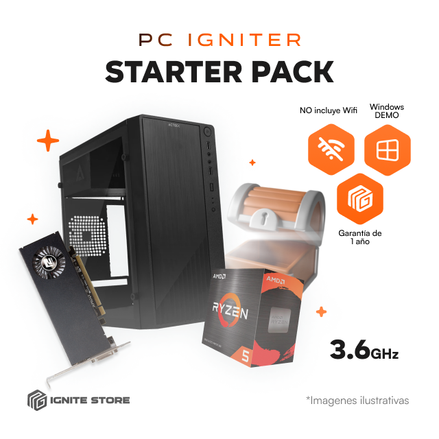 PC IGNITER STARTER PACK - R5 5500 + RX 550