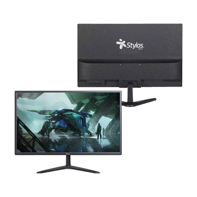 Monitor Stylos SMOT3 | 19" | LED | HD (1440 x 900) | 60Hz | 5ms | HDMI/VGA/VESA | Color Negro | STPMOT3B