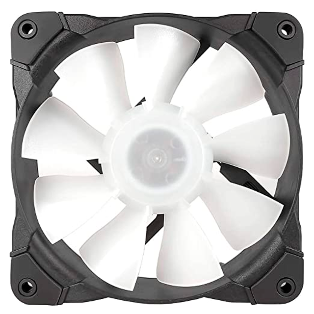 VENTILADOR MUNFROST SUNFLOWER NEGRO 120MM ARGB 6 PINES DIRECTO A CONTROLADOR