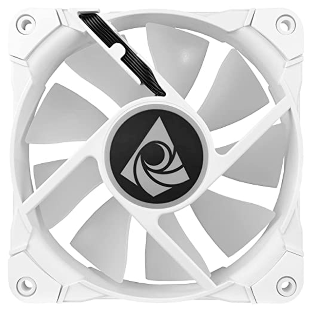 VENTILADOR MUNFROST SUNFLOWER BLANCO ARGB 120MM 6 PINES DIRECTO A CONTROLADOR