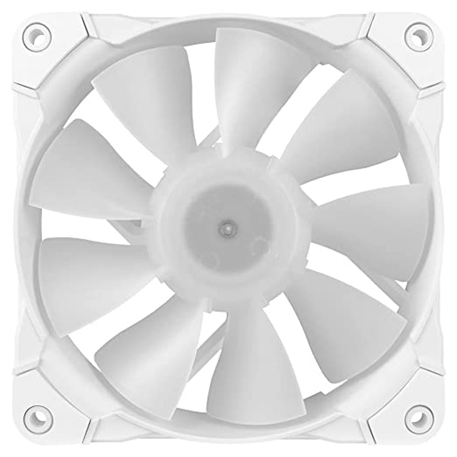 Ventilador Munfrost Sunflower | 120mm | 1100RPM | 24.5dBA | 6-pin | ARGB | Color Blanco | MFVSNF1W