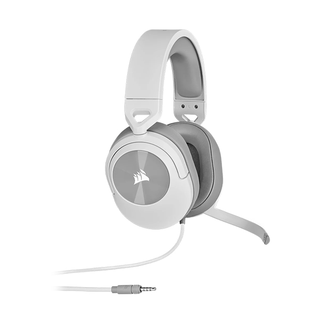 Diadema Corsair HS55 Surround 7.1 Blanco PC | X Series | PS | Switch | Móvil 3.5mm/USB | CA-9011266-NA