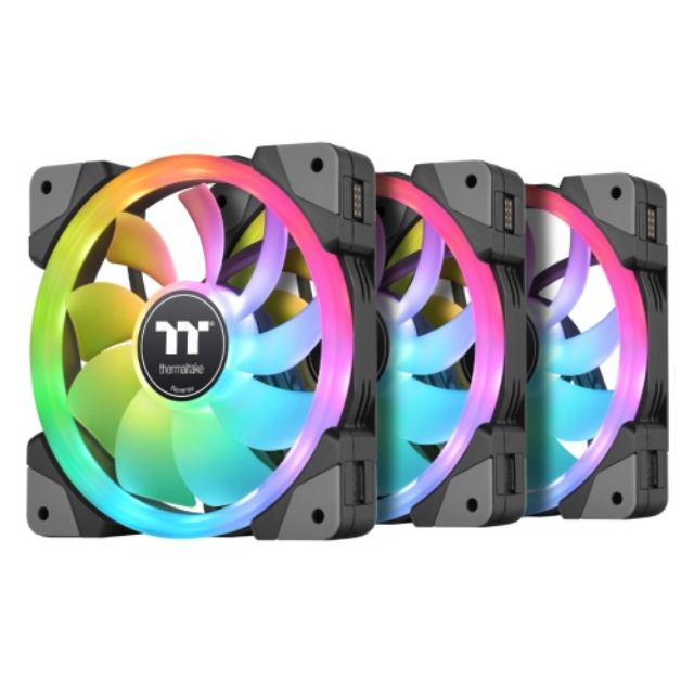 Kit de Ventiladores Thermaltake - Swafan EX 14 RGB TT Premium Edition - 3 Fan Pack - CL-F144-PL14SW-A