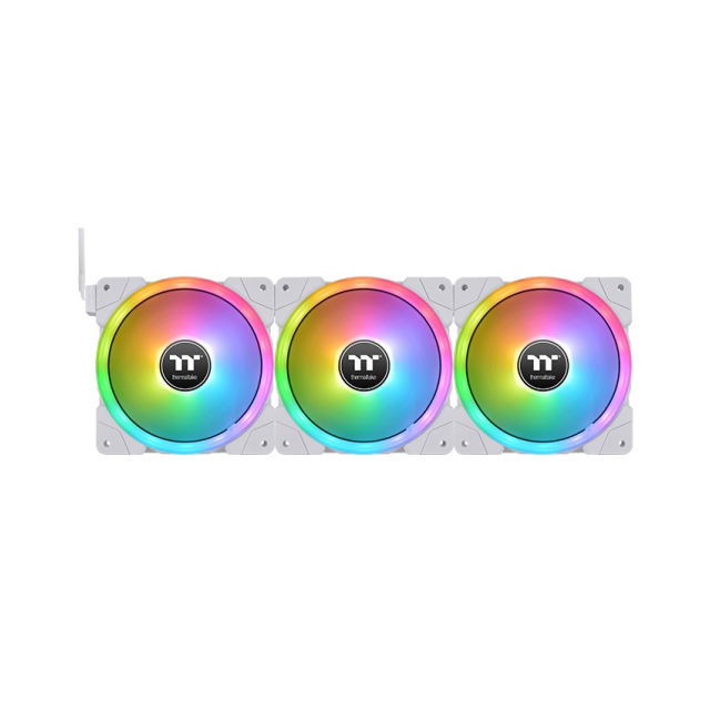 Kit de 3 Ventiladores Thermaltake SWAFAN EX14 RGB | 140mm | 500 ~ 2000 R.P.M | 34.5 dB-A | CL-F162-PL14SW-A