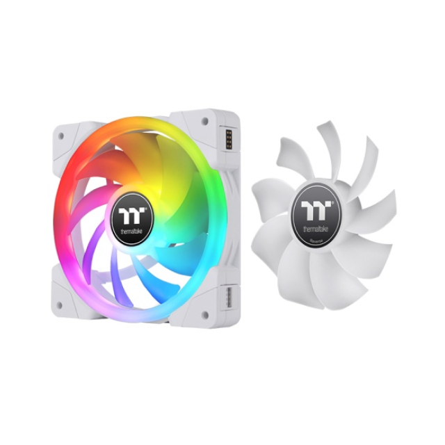 Kit de 3 Ventiladores Thermaltake SWAFAN EX14 RGB | 140mm | 500 ~ 2000 R.P.M | 34.5 dB-A | CL-F162-PL14SW-A