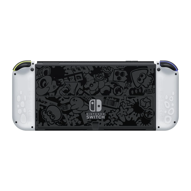 Consola Nintendo Switch OLED Splatoon 3 Special Edition | Pantalla de 7'' | 64GB | Puerto LAN integrado | HEG-S-KAAA