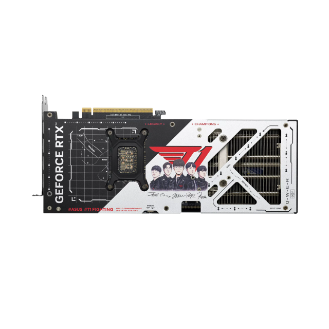 Tarjeta de Video ASUS T1 NVIDIA GeForce RTX 5070 OC Edition | 12GB GDDR7 | PCIe 5.0 | 192 Bits | 1 x HDMI / 3 x DisplayPort | ARGB | Negro / Blanco / Rojo | T1-RTX5070-O12G-GAMING
