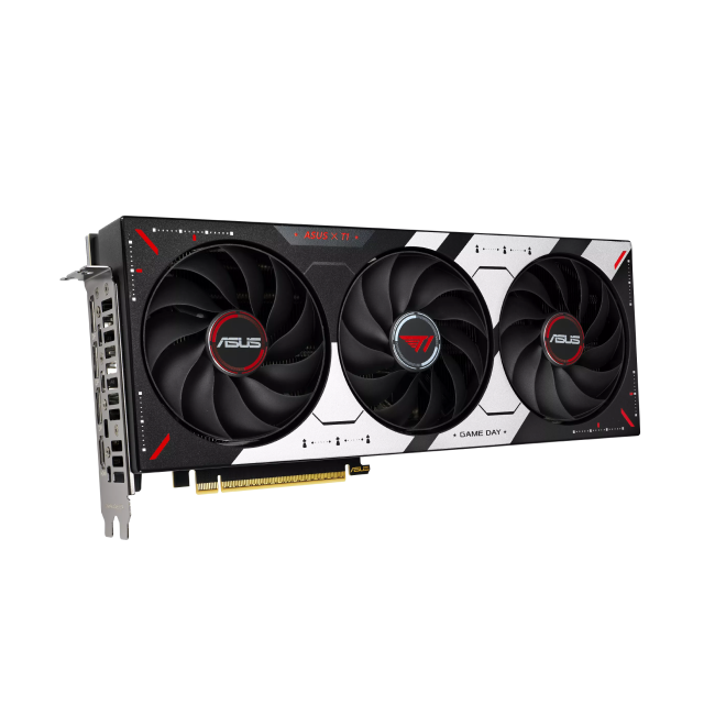 Tarjeta de Video ASUS T1 NVIDIA GeForce RTX 5070 OC Edition | 12GB GDDR7 | PCIe 5.0 | 192 Bits | 1 x HDMI / 3 x DisplayPort | ARGB | Negro / Blanco / Rojo | T1-RTX5070-O12G-GAMING