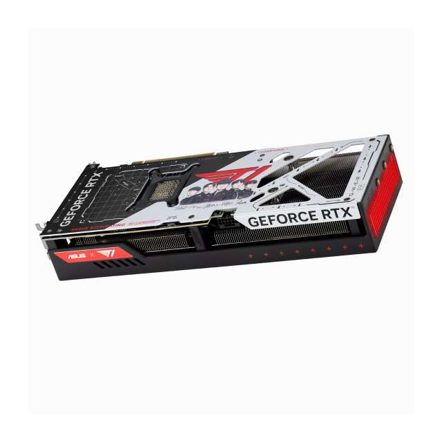 Tarjeta de Video ASUS T1 NVIDIA GeForce RTX 5070 OC Edition | 12GB GDDR7 | PCIe 5.0 | 192 Bits | 1 x HDMI / 3 x DisplayPort | ARGB | Negro / Blanco / Rojo | T1-RTX5070-O12G-GAMING