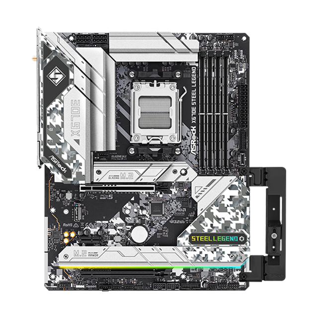 TARJETA MADRE ASROCK X670E STEEL LEGEND SOC AM5 DDR5, HDMI, DP ,WIFI