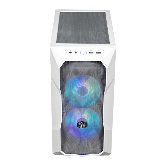 Gabinete Gamer Cooler Master | MasterBox TD300 Mesh White | Micro ATX | TD300-WGNN-S00