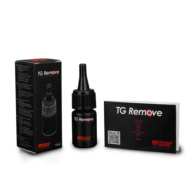 Nano Limpiador Thermal Grizzly TG Remove | Removedor de Pasta Térmica y Metal Líquido | Base Acetona | 10 ml | TG-AR-100