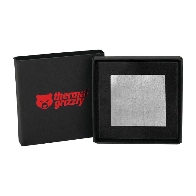 Thermal Pad Thermal Grizzly Kryosheet | Almohadilla Térmica de Grafeno | -250°C a 150°C | 33 x 33 x 0.2 mm | Plateado | TG-KS-33-33