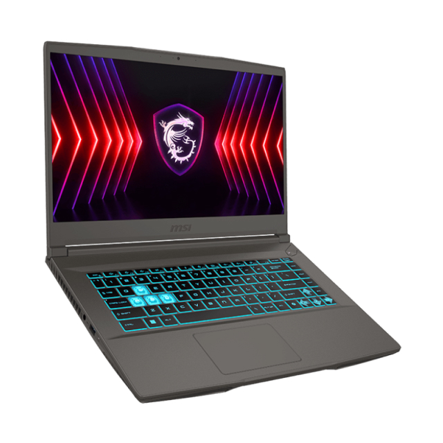 Laptop MSI Thin A15 B7UCX-218US | 15.6" FHD | IPS | AMD Ryzen 5 7535HS | RTX 2050 4GB GDDR6 | 8GB de RAM DDR5 | SSD 512GB | Windows 11 Home | Teclado en Inglés | Gris (Cosmos Gray) | B7UCX-218US