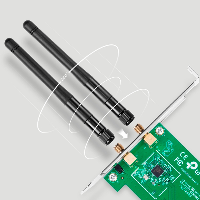 TARJETA DE RED INALÁMBRICA TP-LINK TL-WN881ND PCIE 2.4GHZ