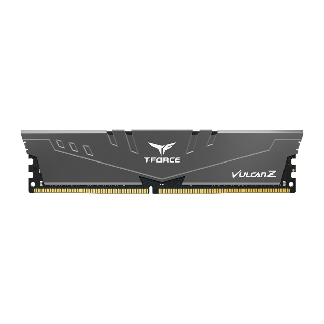 Memoria RAM TeamGroup T-Force Vulcan Z | 8 GB | DDR4 | 3200 MT/s | CL16 | XMP | Gris | TLZGD48G3200HC16F01