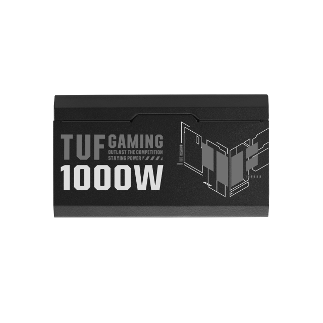 Fuente de Poder ASUS TUF Gaming | 1000W |  80Plus Gold | Modular | 24-pin ATX | TUF-GAMING-1000G