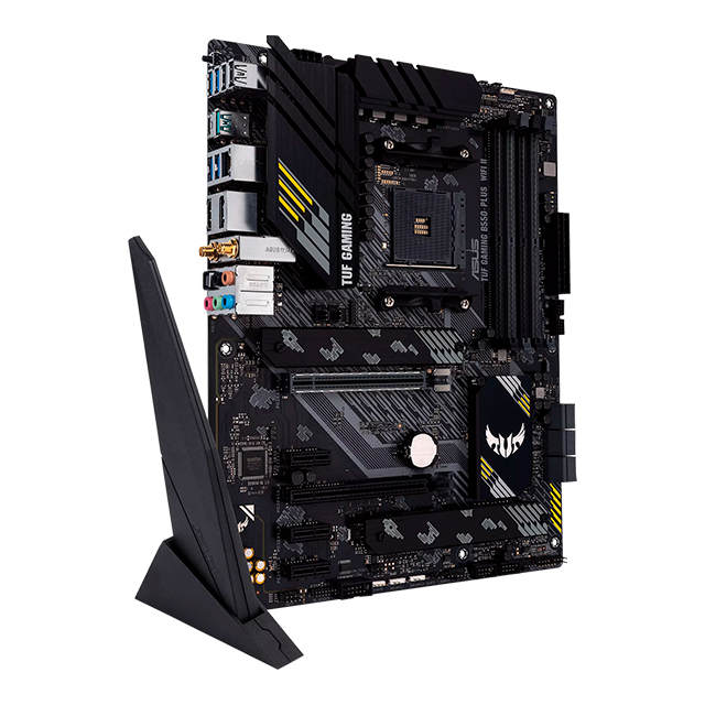 TARJETA MADRE ASUS TUF GAMING B550-PLUS WIFI II AM4 ATX / TUF GAMING B550-PLUS WIFI II