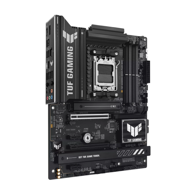 Tarjeta Madre ASUS TUF GAMING B850-PLUS WIFI | ATX | AM5 | AMD B850 | DDR5 (Hasta 256GB) | HDMI / DisplayPort | Wi-Fi 7 | Bluetooth 5.4 | Negro | TUF GAMING B850-PLUS WIFI