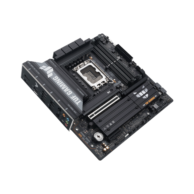 Tarjeta Madre ASUS TUF GAMING B860M-PLUS WIFI |  mATX | LGA1851 | Intel B860 | USB Type-C | DDR5 x4 (Max. 256GB) | Wi-Fi 7 / Bluetooth 5.4 |  TUF GAMING B860M-PLUS WIFI