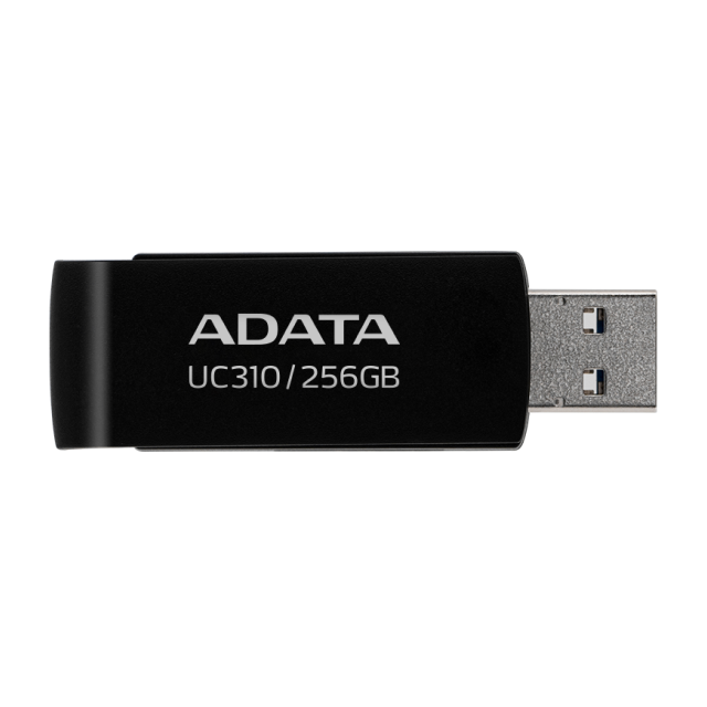Memoria Flash USB ADATA UC310 | 256GB | USB-A | USB 3.2 Gen 1 | Negro | UC310-256G-RBK