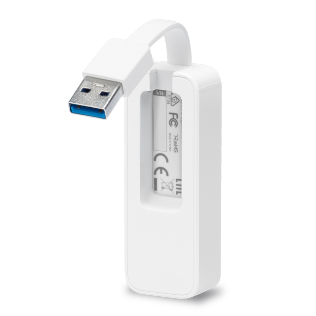 Adaptador con Red Ethernet TP-Link UE300 - USB 3.0