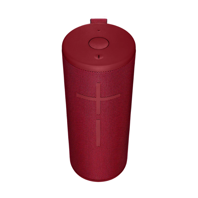 Bocina Portátil Logitech UE BOOM 3 | Bluetooth | IP67 Resistente al Agua y Polvo | micro USB | 15 horas de duración de batería | Color Rojo | 984-001358