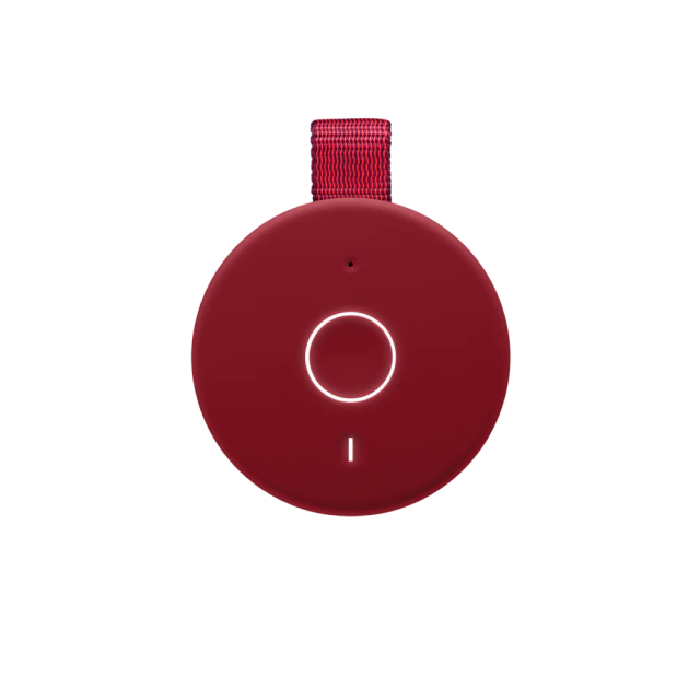 Bocina Portátil Logitech UE BOOM 3 | Bluetooth | IP67 Resistente al Agua y Polvo | micro USB | 15 horas de duración de batería | Color Rojo | 984-001358