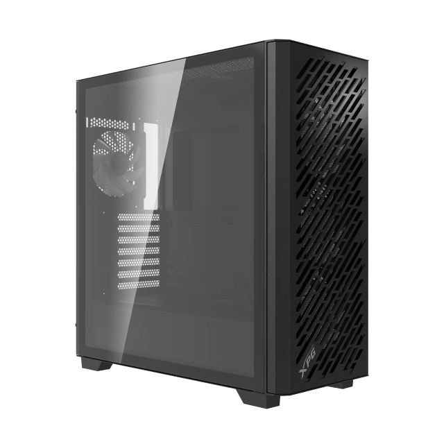 Gabinete ADATA XPG VALOR AIR PRO | Torre Completa | E-ATX / ATX / Micro-ATX / Mini-ITX | USB-C 3.2 / USB-A 3.2 | Cristal Templado | Incluye 4 Ventiladores ARGB | Negro | VALORAIRPROMTA-BKCWW