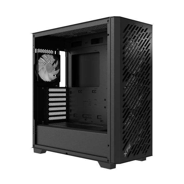 Gabinete ADATA XPG VALOR AIR PRO | Torre Completa | E-ATX / ATX / Micro-ATX / Mini-ITX | USB-C 3.2 / USB-A 3.2 | Cristal Templado | Incluye 4 Ventiladores ARGB | Negro | VALORAIRPROMTA-BKCWW