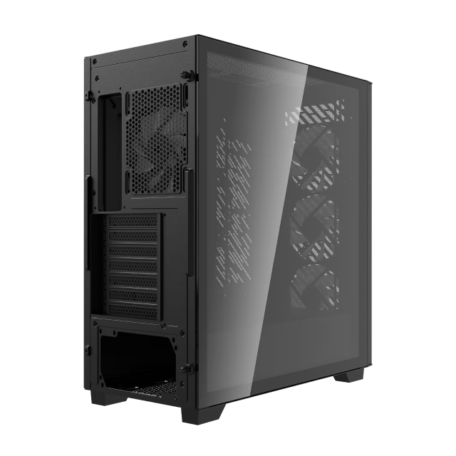 Gabinete ADATA XPG VALOR AIR PRO | Torre Completa | E-ATX / ATX / Micro-ATX / Mini-ITX | USB-C 3.2 / USB-A 3.2 | Cristal Templado | Incluye 4 Ventiladores ARGB | Negro | VALORAIRPROMTA-BKCWW