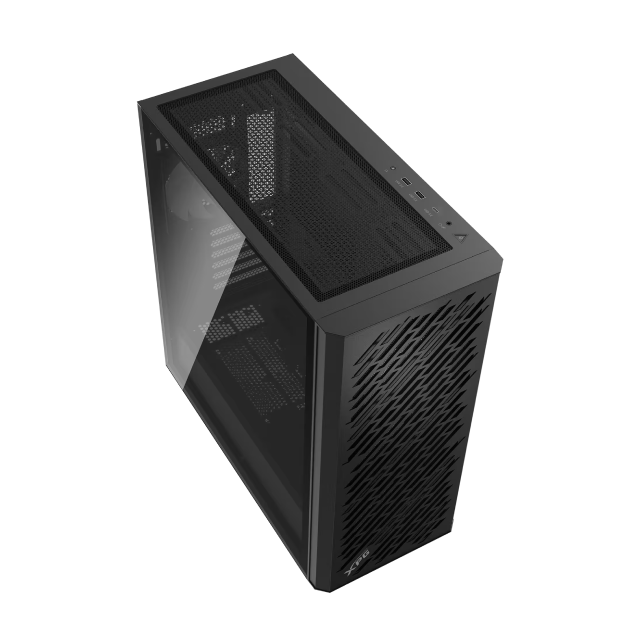 Gabinete ADATA XPG VALOR AIR PRO | Torre Completa | E-ATX / ATX / Micro-ATX / Mini-ITX | USB-C 3.2 / USB-A 3.2 | Cristal Templado | Incluye 4 Ventiladores ARGB | Negro | VALORAIRPROMTA-BKCWW