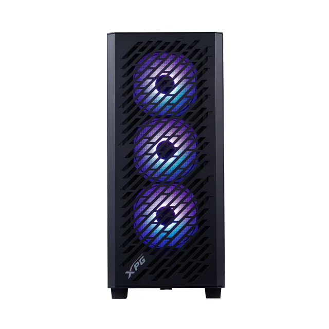 Gabinete ADATA XPG VALOR AIR PRO | Torre Completa | E-ATX / ATX / Micro-ATX / Mini-ITX | USB-C 3.2 / USB-A 3.2 | Cristal Templado | Incluye 4 Ventiladores ARGB | Negro | VALORAIRPROMTA-BKCWW