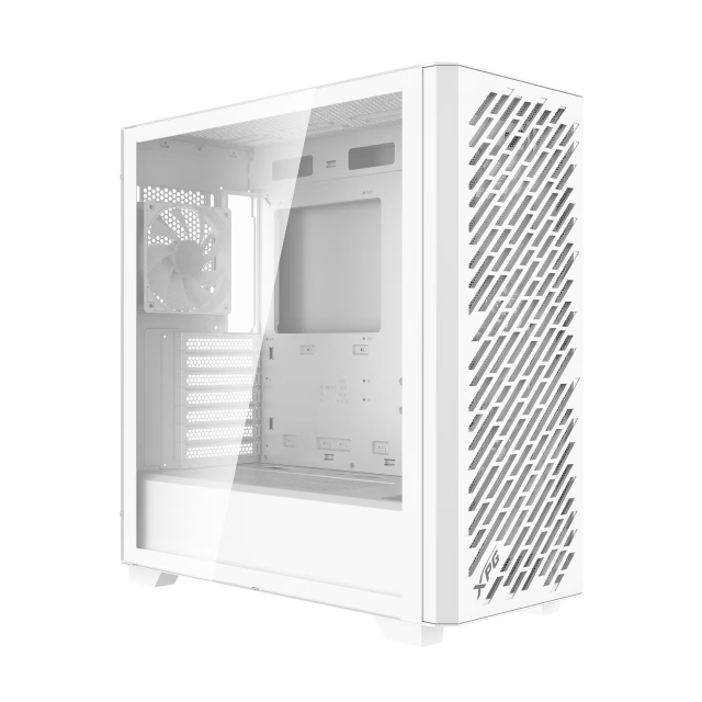 Gabinete ADATA XPG VALOR AIR PRO | Torre Completa | E-ATX / ATX / Micro-ATX / Mini-ITX | USB-C 3.2 / USB-A 3.2 | Cristal Templado | Incluye 4 Ventiladores ARGB | Blanco | VALORAIRPROMTA-WHCWW