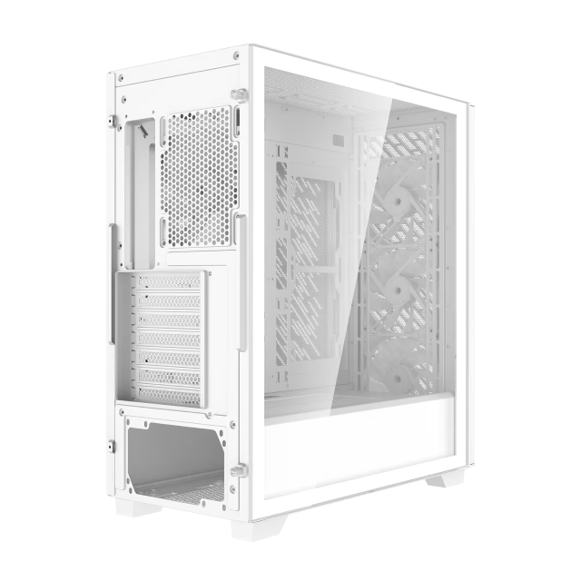 Gabinete ADATA XPG VALOR AIR PRO | Torre Completa | E-ATX / ATX / Micro-ATX / Mini-ITX | USB-C 3.2 / USB-A 3.2 | Cristal Templado | Incluye 4 Ventiladores ARGB | Blanco | VALORAIRPROMTA-WHCWW