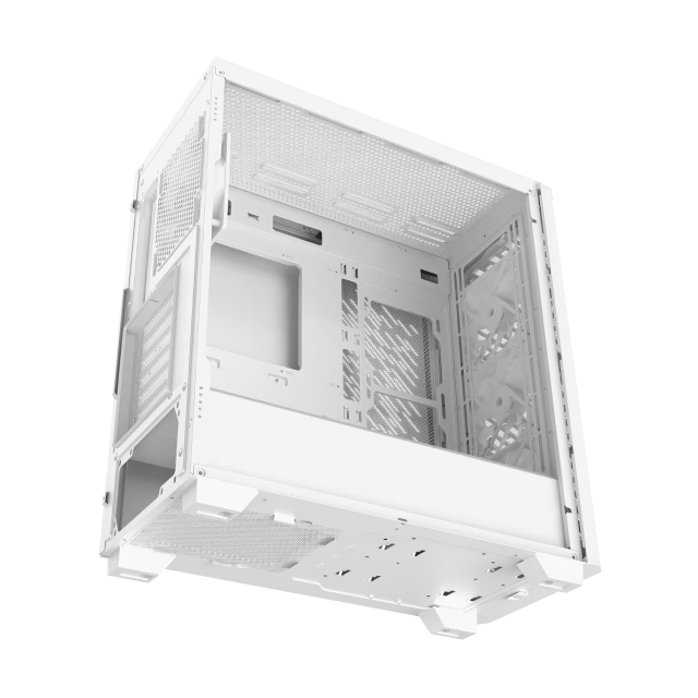 Gabinete ADATA XPG VALOR AIR PRO | Torre Completa | E-ATX / ATX / Micro-ATX / Mini-ITX | USB-C 3.2 / USB-A 3.2 | Cristal Templado | Incluye 4 Ventiladores ARGB | Blanco | VALORAIRPROMTA-WHCWW