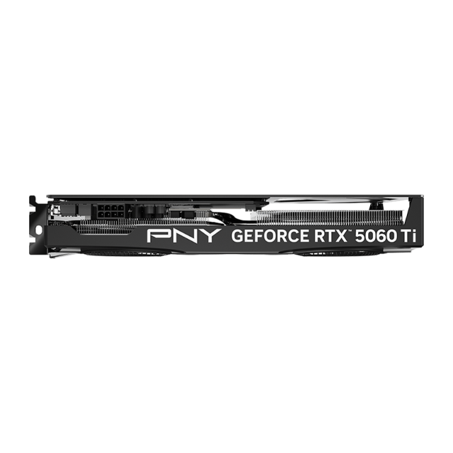 Tarjeta de Video PNY GeForce RTX 5060 Ti Dual Fan OC | 8GB GDDR7 | PCI Express 5.0 | 128 Bits | DisplayPort x3 / HDMI x1 | Negro | VCG5060T8DFXPB1-O