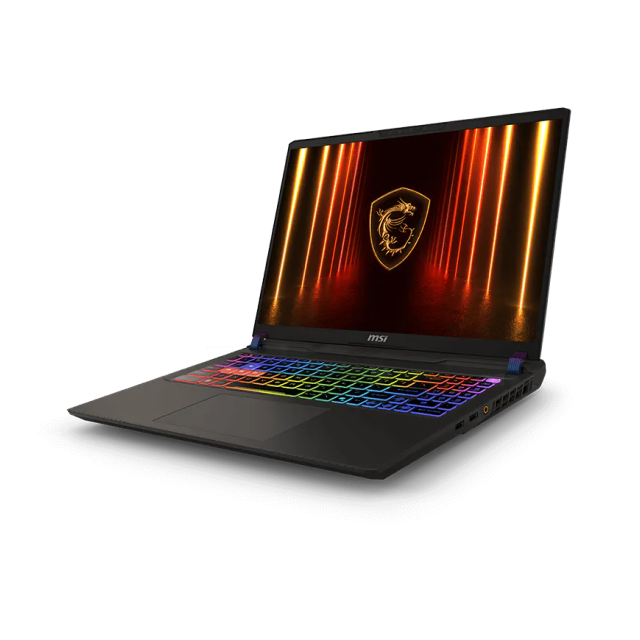 Laptop Gamer MSI Vector A16 HX A8WHG-004US | Pantalla de 16" / QHD+ (2560x1600) / IPS / 240Hz | AMD Ryzen 9 8940HX | NVIDIA GeForce RTX 5070 Ti 12GB GDDR7 | 16GB RAM DDR5 | 1TB SSD | Windows 11 Home | Teclado en Inglés | Gris | A8WHG-004US