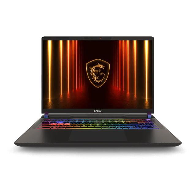 Laptop Gamer MSI Vector A16 HX A8WHG-004US | Pantalla de 16" / QHD+ (2560x1600) / IPS / 240Hz | AMD Ryzen 9 8940HX | NVIDIA GeForce RTX 5070 Ti 12GB GDDR7 | 16GB RAM DDR5 | 1TB SSD | Windows 11 Home | Teclado en Inglés | Gris | A8WHG-004US