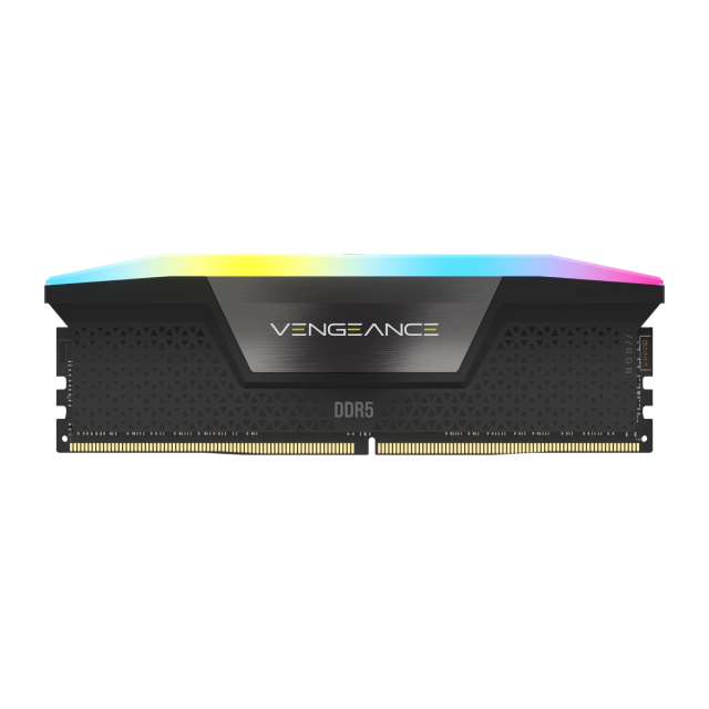 Kit de Memoria RAM DDR5 | 96GB ( 4 x 24GB ) | 6000MHz | CL30 | Corsair Vengeance RGB | CMH96GX5M4B6000C30