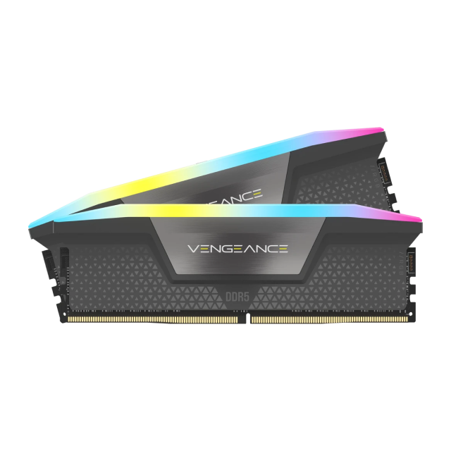 Kit de Memoria RAM DDR5 64GB (32GB x 2) | 5600Mhz | Corsair Vengeance RGB | CMH64GX5M2B5600Z40K