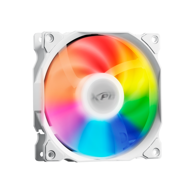 Ventilador ADATA XPG Vento 120 ARGB | 120mm |  1200 r.p.m. | Color Blanco | VENTO120ARGB-WHCWW