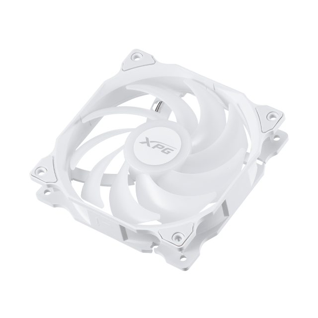 Ventilador ADATA XPG VENTO 120 ARGB PWM | 120 mm | Hasta 1,850 RPM | 24 dBA | 4 Pines | ARGB | Blanco | VENTO120ARGBPWM-WHCWW
